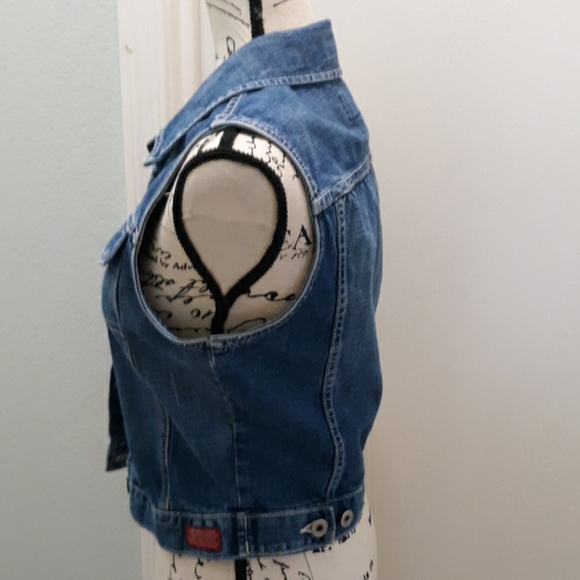 Guess Jeans denim vest medium - Picture 3 of 5